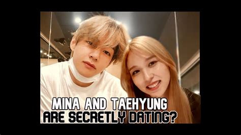 taehyung dating mina twice